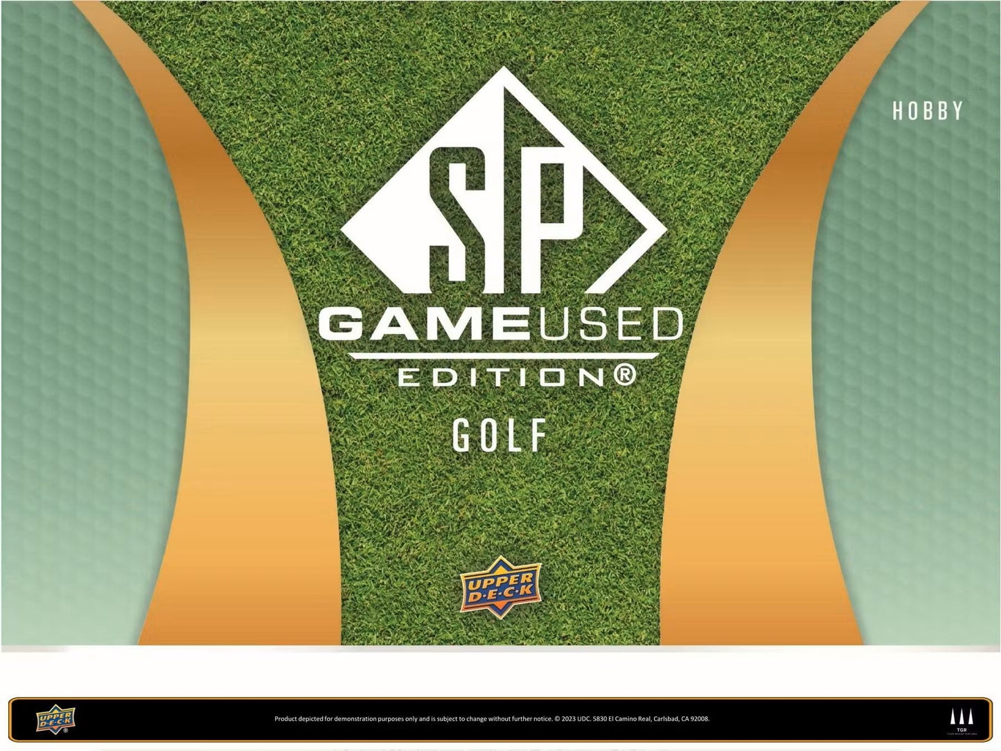 2024 Upper Deck SP Game Used Golf Hobby Box - Columbia Hobby - Sports Card Boxes - Toploaders - Card Savers