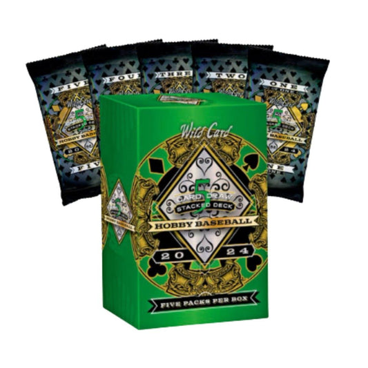 2024 Wild Card 5 Card Draw Stacked Deck Baseball | Columbia Sports Cards - Columbia Hobby - Sports Card Boxes - Toploaders - Card Savers