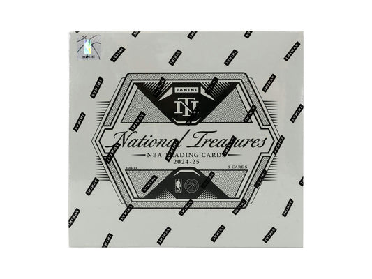2024/25 Panini National Treasures Basketball Hobby Box | Columbia Sports Cards - Columbia Hobby - Sports Card Boxes - Toploaders - Card Savers