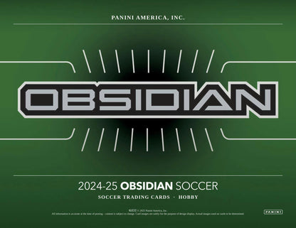 2024‑25 Panini Obsidian Soccer Hobby Box - Columbia Hobby - Sports Card Boxes - Toploaders - Card Savers