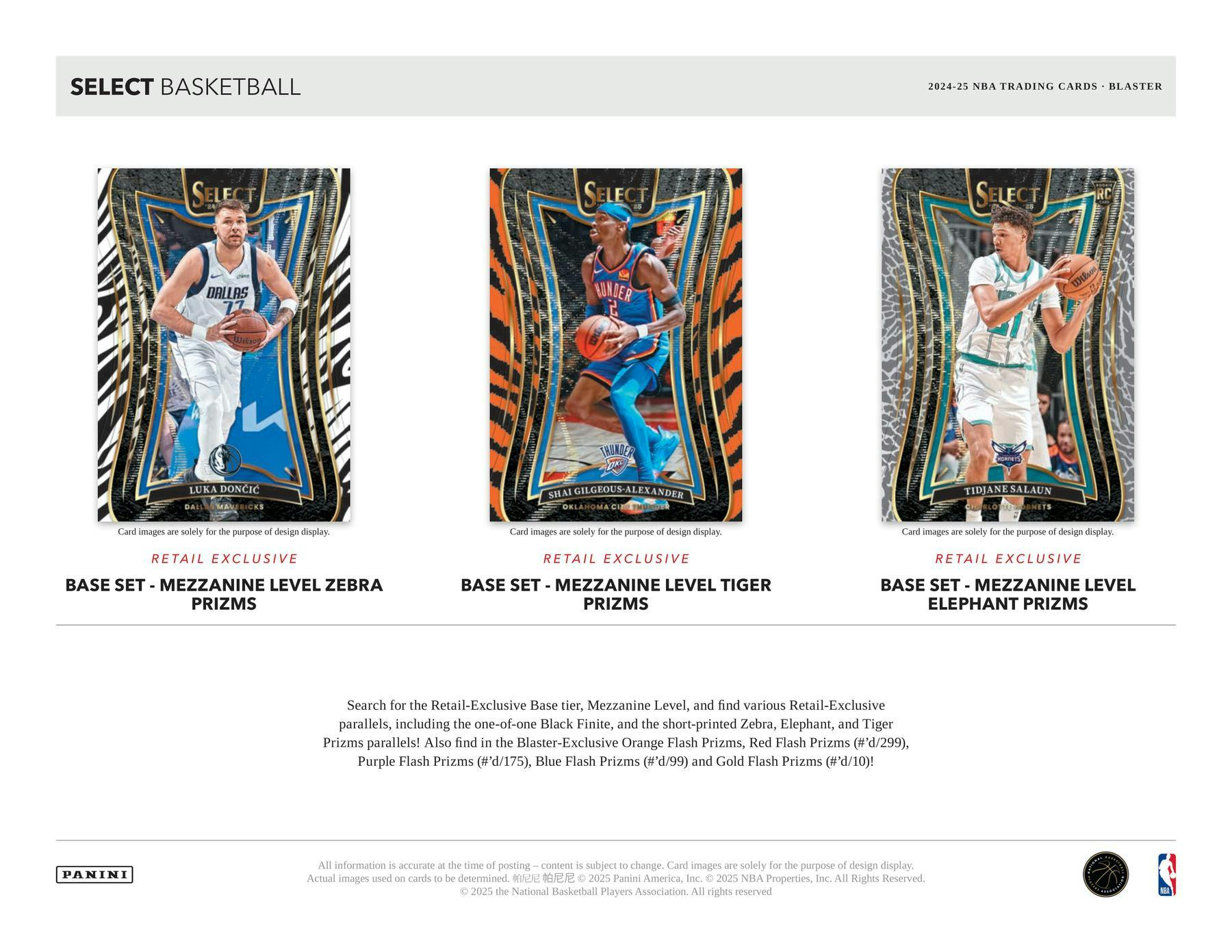 2024/25 Panini Select Basketball 6 - Pack Blaster Box | Columbia Sports Cards - Columbia Hobby - Sports Card Boxes - Toploaders - Card Savers