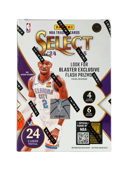 2024/25 Panini Select Basketball 6 - Pack Blaster Box | Columbia Sports Cards - Columbia Hobby - Sports Card Boxes - Toploaders - Card Savers