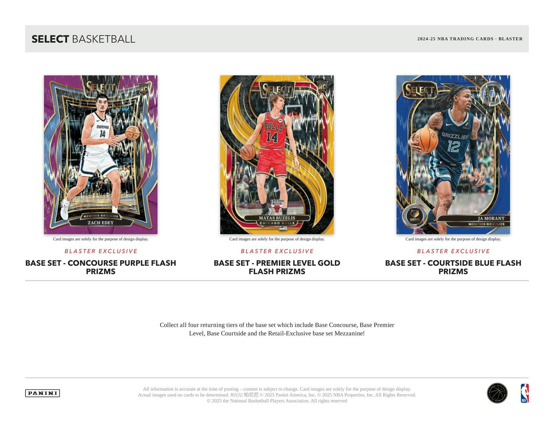 2024/25 Panini Select Basketball 6 - Pack Blaster Box | Columbia Sports Cards - Columbia Hobby - Sports Card Boxes - Toploaders - Card Savers