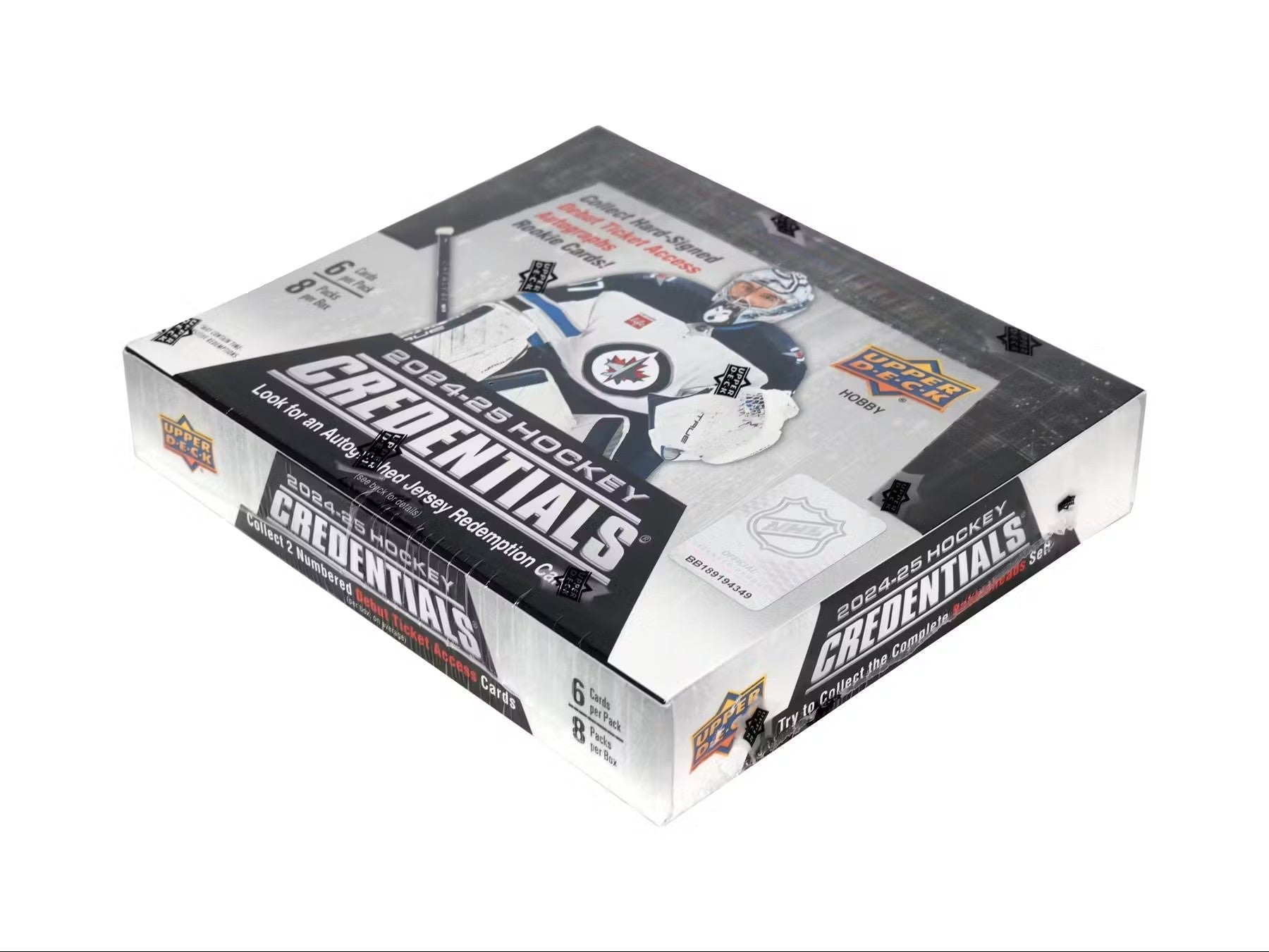 2024/25 Upper Deck Credentials Hockey Hobby Box | Columbia Sports Cards - Columbia Hobby - Sports Card Boxes - Toploaders - Card Savers