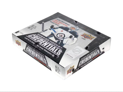 2024/25 Upper Deck Credentials Hockey Hobby Box | Columbia Sports Cards - Columbia Hobby - Sports Card Boxes - Toploaders - Card Savers