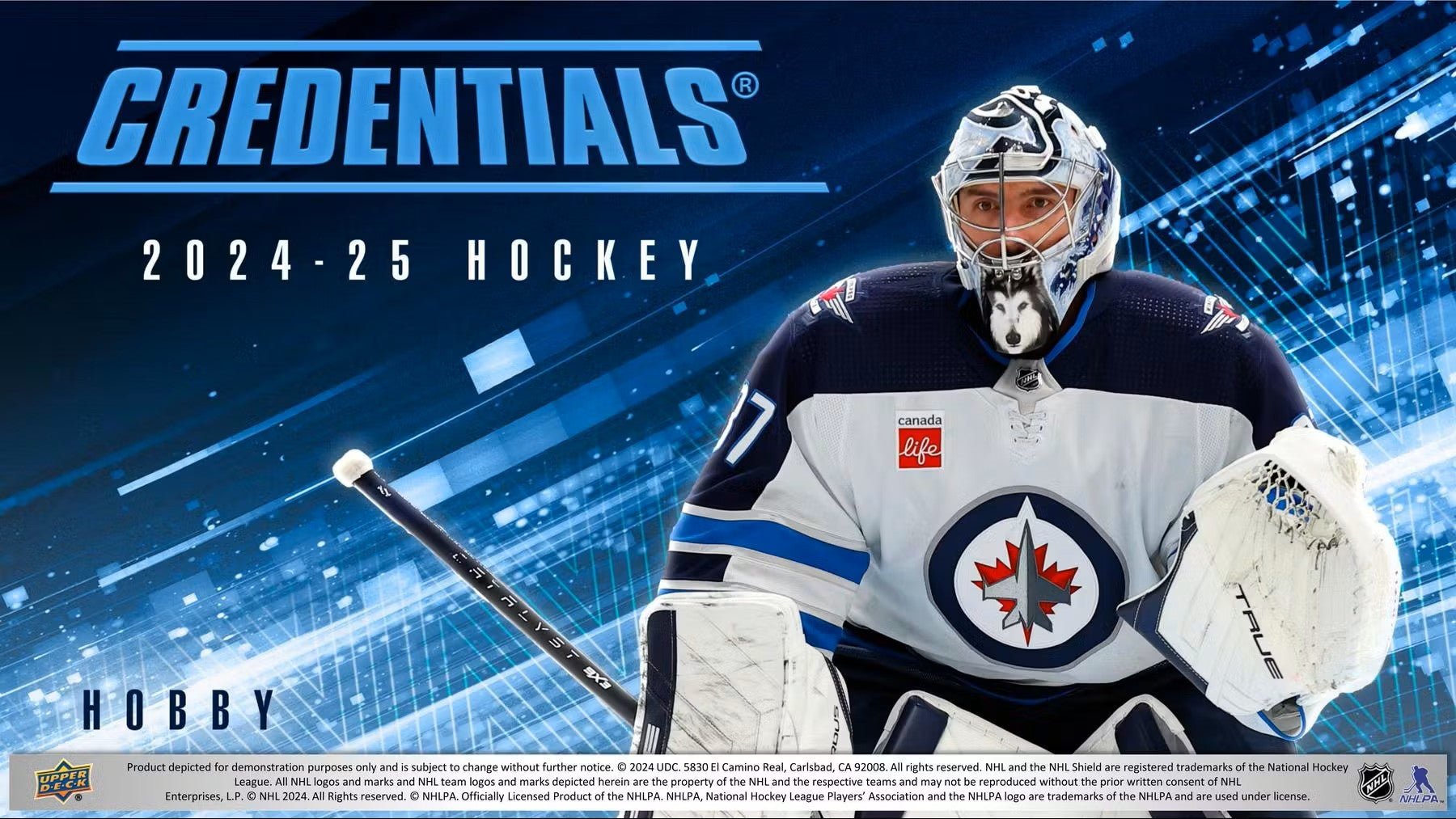 2024/25 Upper Deck Credentials Hockey Hobby Box | Columbia Sports Cards - Columbia Hobby - Sports Card Boxes - Toploaders - Card Savers