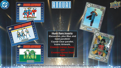2024/25 Upper Deck DC Annual Hobby Box - Columbia Sports Cards