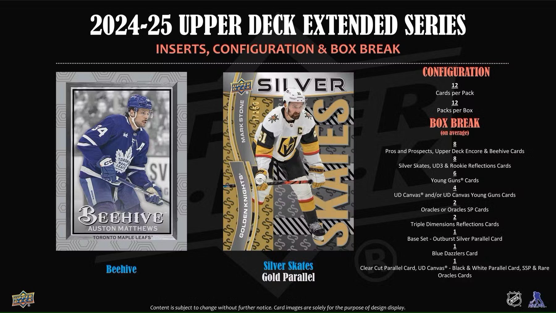 2024/25 Upper Deck Extended Series Hockey Hobby Box - Columbia Hobby - Sports Card Boxes - Toploaders - Card Savers