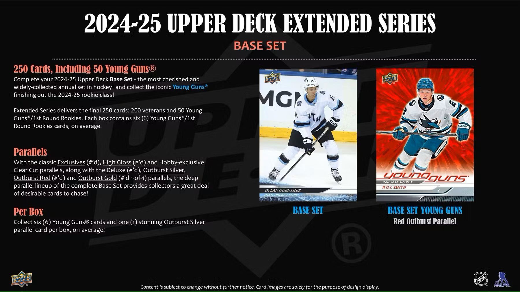 2024/25 Upper Deck Extended Series Hockey Hobby Box - Columbia Hobby - Sports Card Boxes - Toploaders - Card Savers