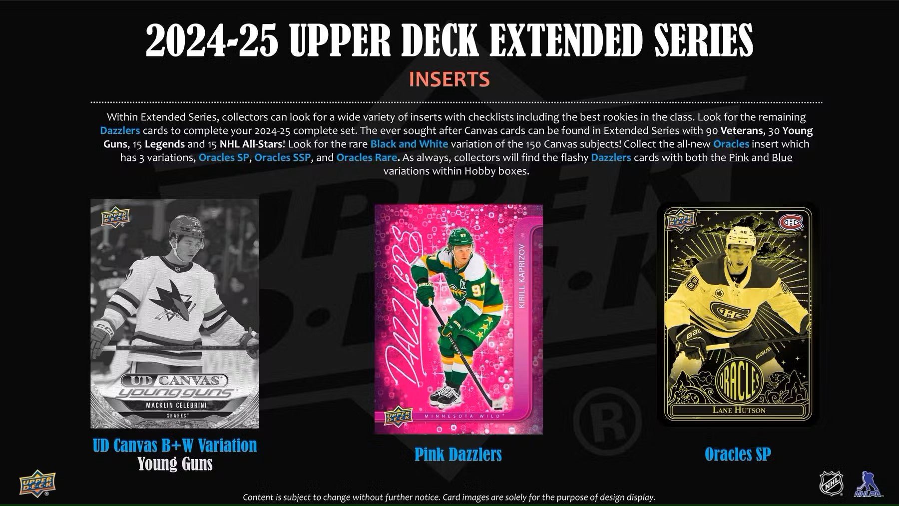 2024/25 Upper Deck Extended Series Hockey Hobby Box - Columbia Hobby - Sports Card Boxes - Toploaders - Card Savers