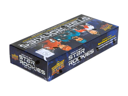 2024/25 Upper Deck NHL Star Rookies Box Set - Columbia Hobby - Sports Card Boxes - Toploaders - Card Savers