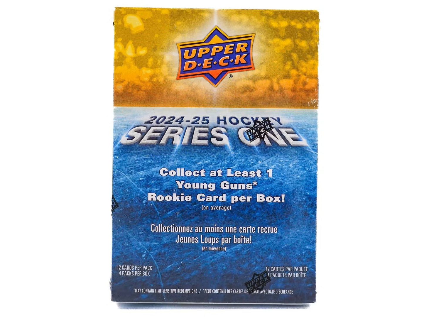 2024/25 Upper Deck Series 1 Hockey 4 - Pack Blaster Box - Columbia Hobby - Sports Card Boxes - Toploaders - Card Savers
