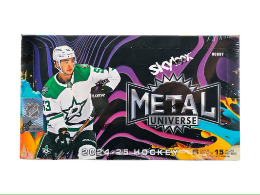 2024/25 Upper Deck Skybox Metal Universe Hockey Hobby Box - Columbia Hobby - Sports Card Boxes - Toploaders - Card Savers