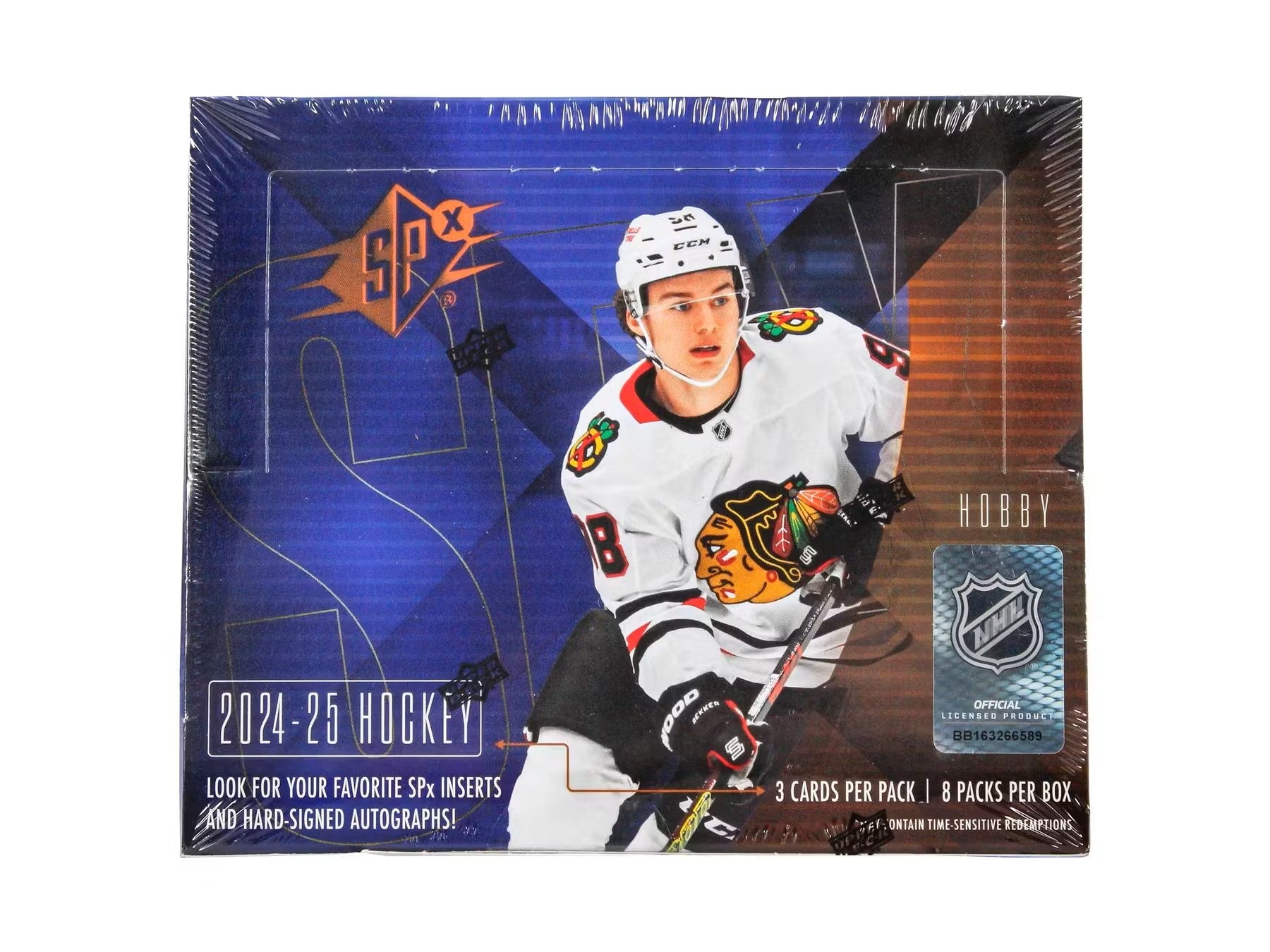 2024/25 Upper Deck SPx Hockey Hobby Box - Columbia Hobby - Sports Card Boxes - Toploaders - Card Savers
