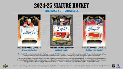2024/25 Upper Deck Stature Hockey Hobby Box - Columbia Hobby - Sports Card Boxes - Toploaders - Card Savers