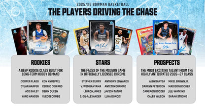 2025 - 26 Bowman Basketball Mega Box | Columbia Sports Cards - Columbia Hobby - Sports Card Boxes - Toploaders - Card Savers