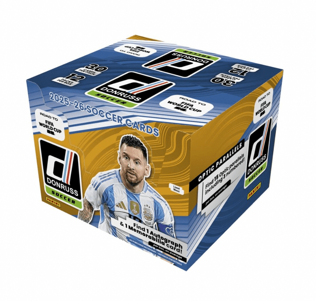 2025 - 26 Panini Donruss Road To FIFA World Cup 2026 Soccer Hobby Box | Columbia Sports Cards - Columbia Hobby - Sports Card Boxes - Toploaders - Card Savers