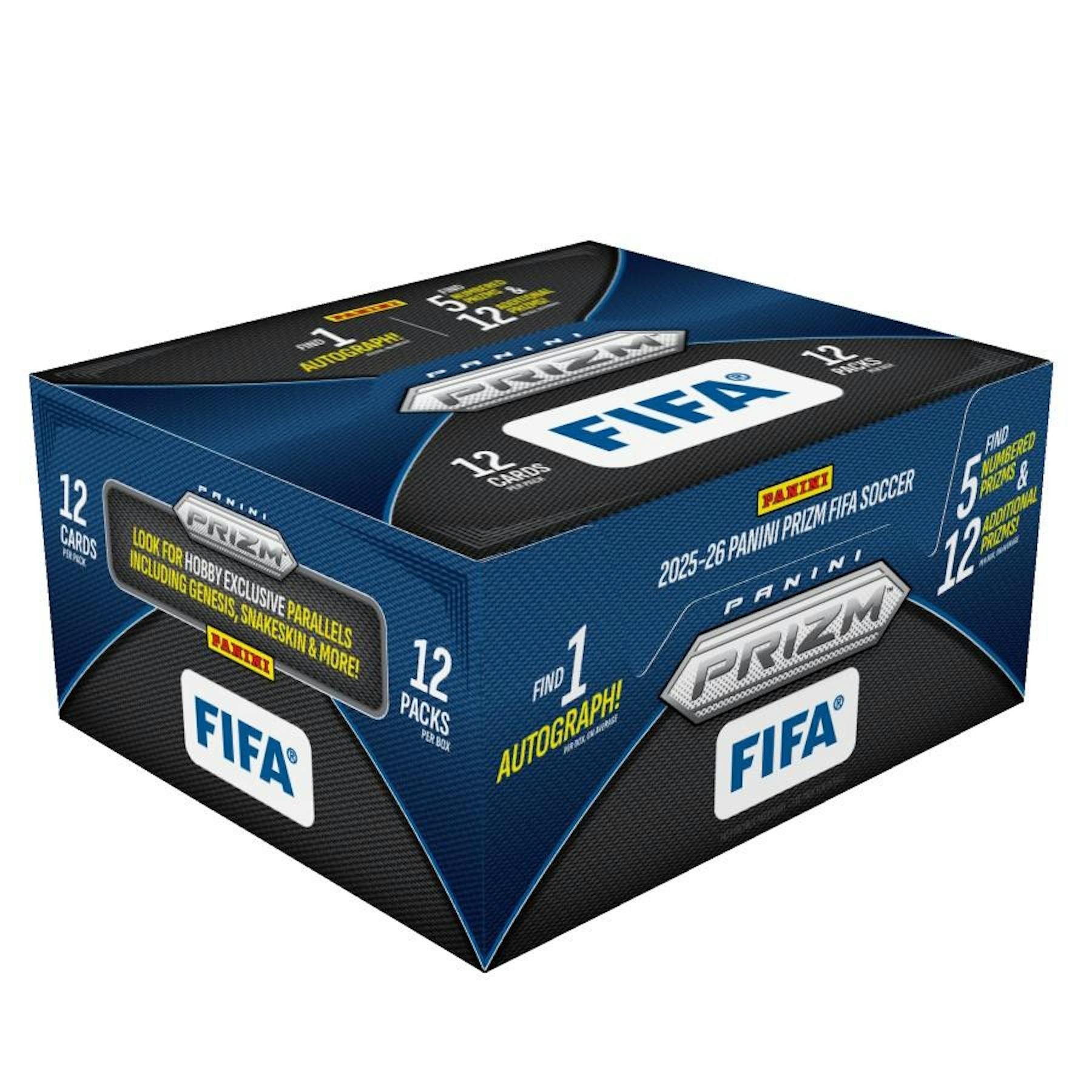 2025 - 26 Panini Prizm FIFA Soccer Hobby Box | Columbia Sports Cards - Columbia Hobby - Sports Card Boxes - Toploaders - Card Savers