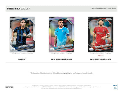2025 - 26 Panini Prizm FIFA Soccer Hobby Box | Columbia Sports Cards - Columbia Hobby - Sports Card Boxes - Toploaders - Card Savers