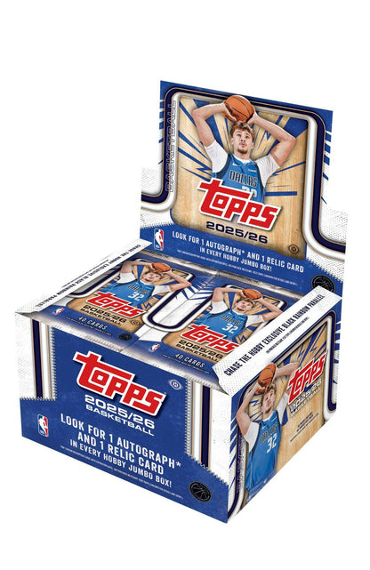 2025 - 26 Topps Basketball Hobby Jumbo Box (Presell) - Columbia Hobby - Sports Card Boxes - Toploaders - Card Savers