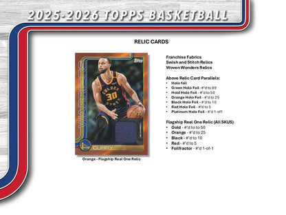 2025 - 26 Topps Basketball Mega Box | Columbia Sports Cards - Columbia Hobby - Sports Card Boxes - Toploaders - Card Savers
