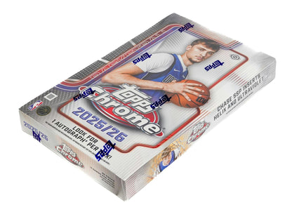 2025 - 26 Topps Chrome Basketball Hobby Box | Columbia Sports Cards - Columbia Hobby - Sports Card Boxes - Toploaders - Card Savers