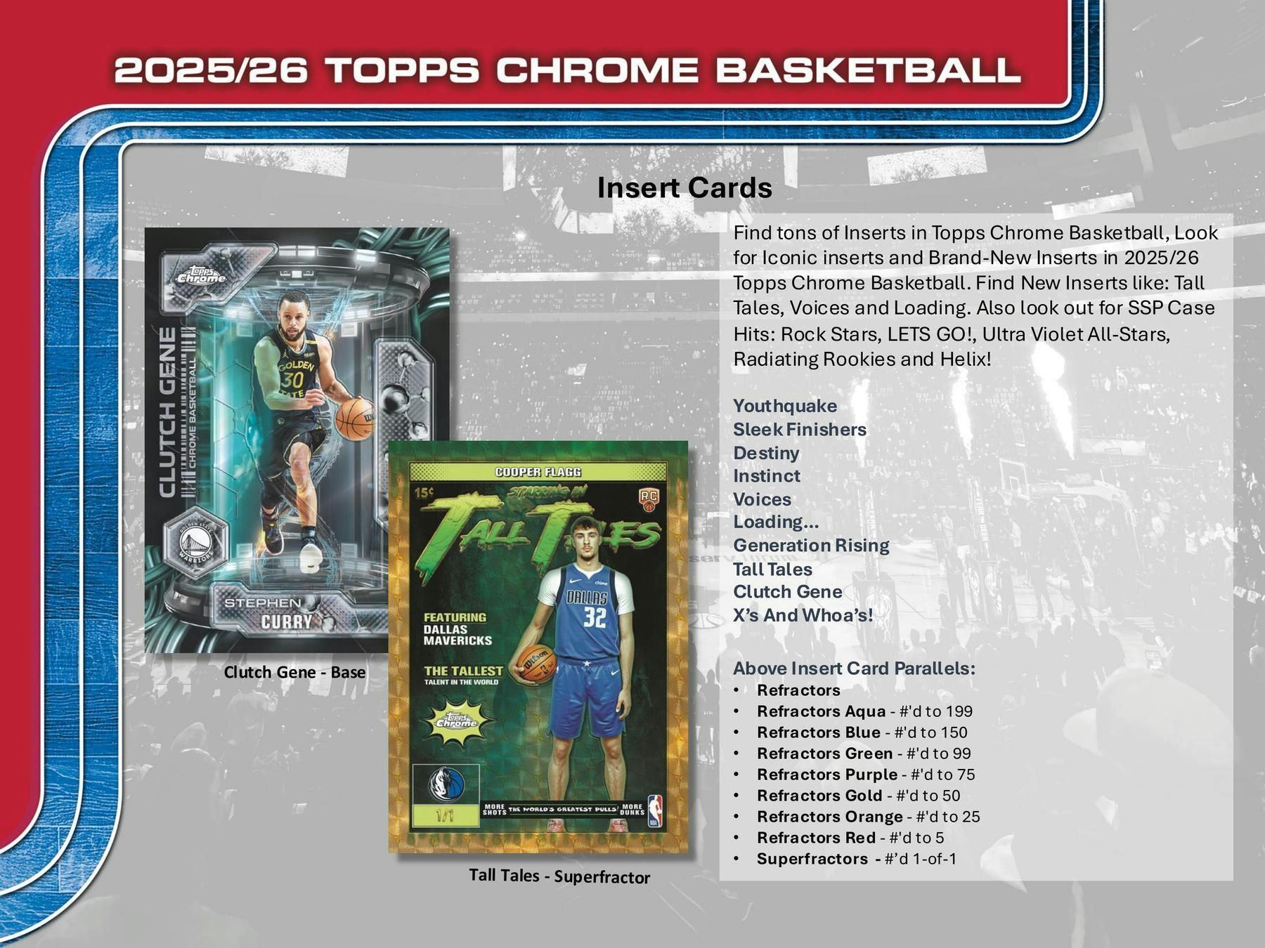 2025 - 26 Topps Chrome Basketball Hobby Box | Columbia Sports Cards - Columbia Hobby - Sports Card Boxes - Toploaders - Card Savers