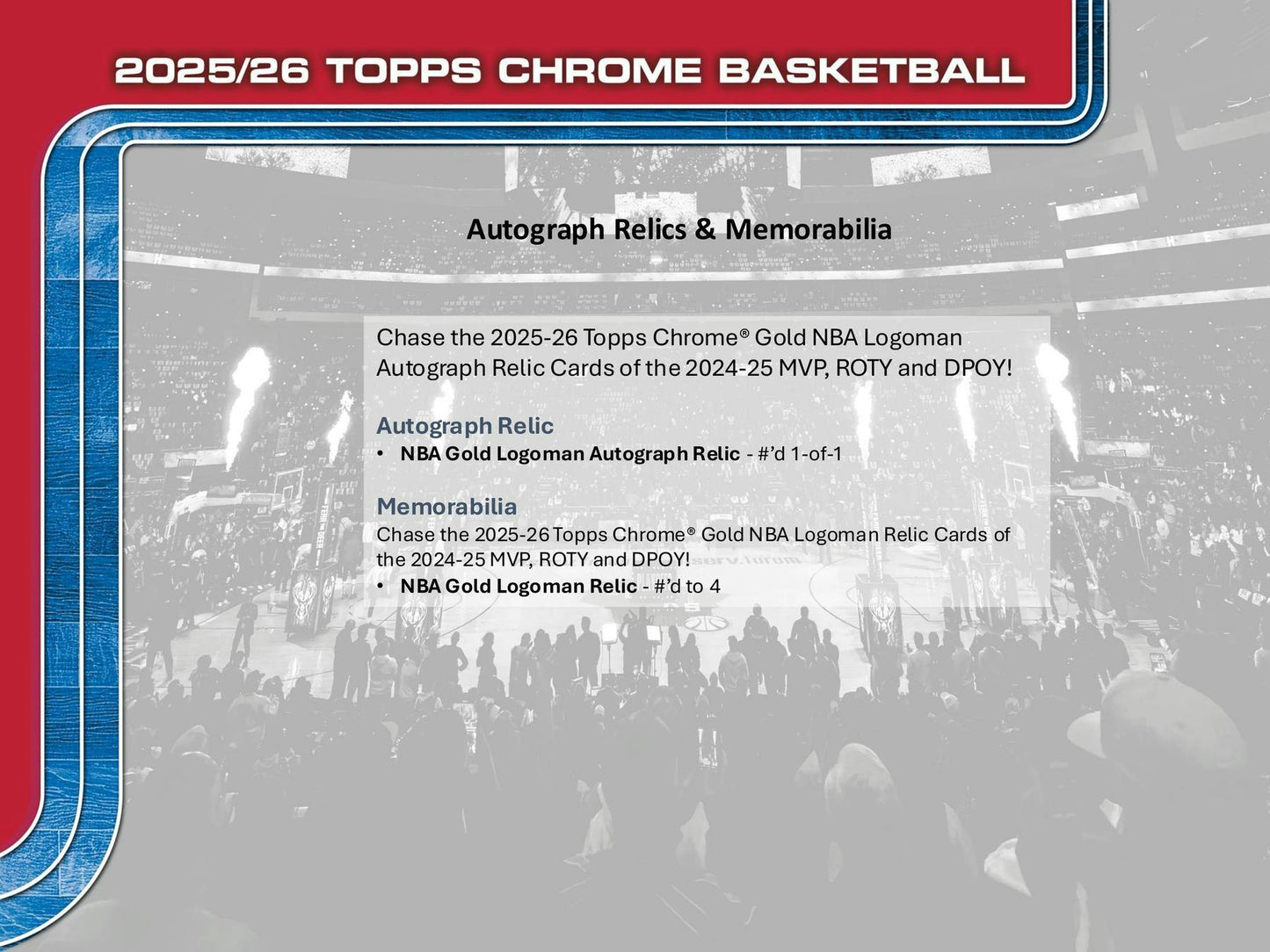 2025 - 26 Topps Chrome Basketball Hobby Jumbo Box | Columbia Sports Cards - Columbia Hobby - Sports Card Boxes - Toploaders - Card Savers