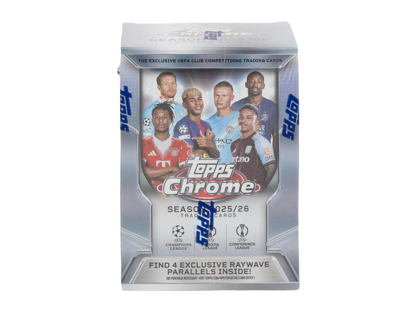 2025 - 26 Topps Chrome UEFA Club Competitions Soccer Blaster Box | Columbia Sports Cards - Columbia Hobby - Sports Card Boxes - Toploaders - Card Savers