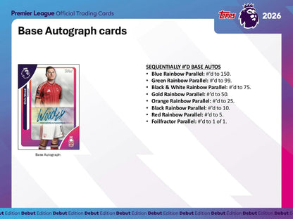 2025 - 26 Topps Premier League EPL Soccer Hobby Box | Columbia Sports Cards - Columbia Hobby - Sports Card Boxes - Toploaders - Card Savers