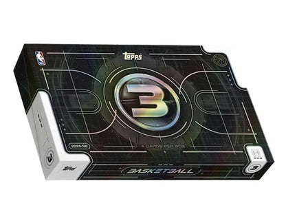 2025 - 26 Topps Three Basketball Hobby Box | Columbia Sports Cards - Columbia Hobby - Sports Card Boxes - Toploaders - Card Savers