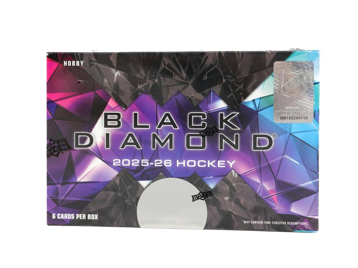 2025 - 26 Upper Deck Black Diamond Hockey Hobby Box | Columbia Sports Cards - Columbia Sports Cards