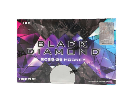 2025 - 26 Upper Deck Black Diamond Hockey Hobby Box | Columbia Sports Cards - Columbia Sports Cards