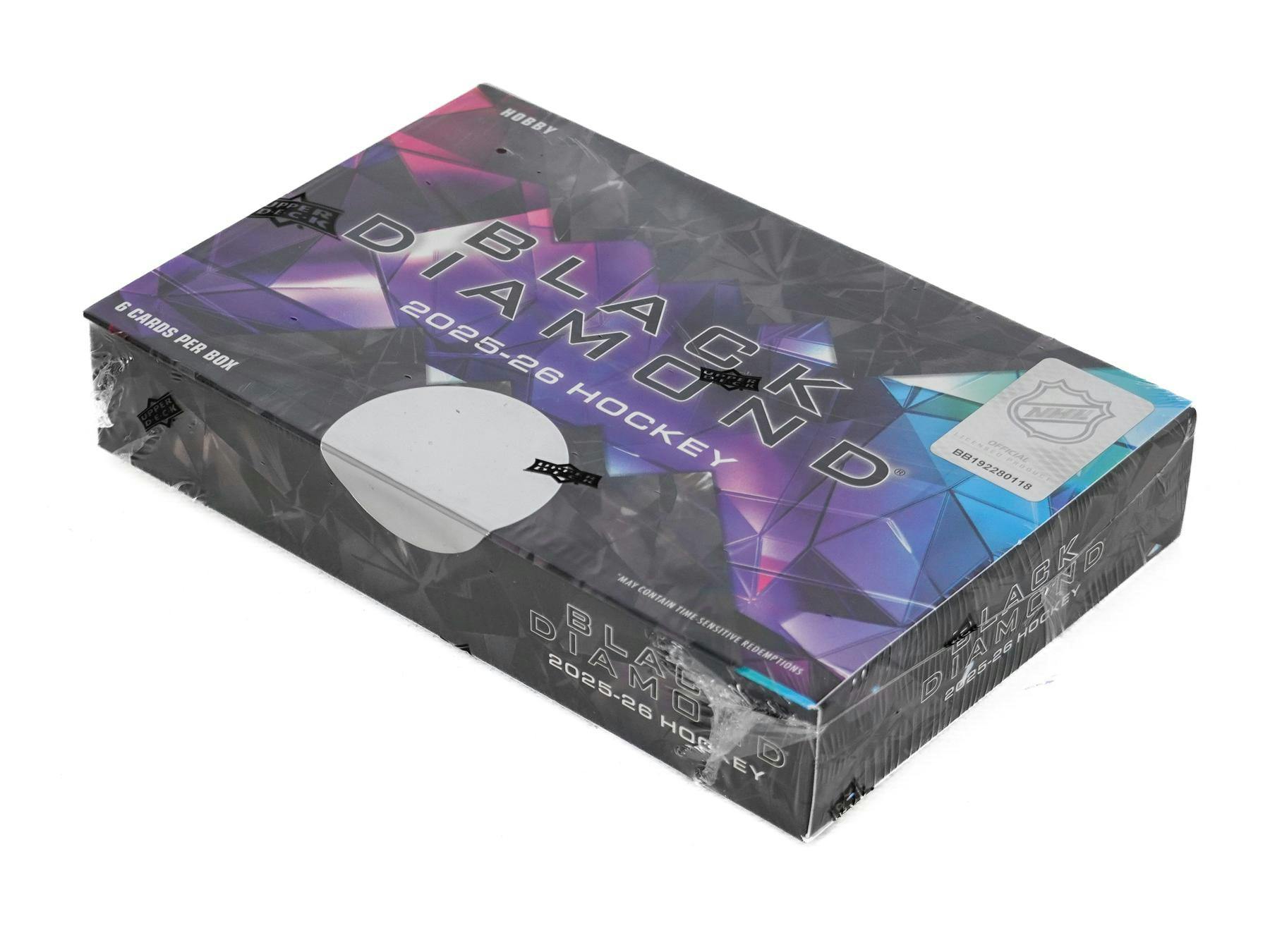 2025 - 26 Upper Deck Black Diamond Hockey Hobby Box | Columbia Sports Cards - Columbia Sports Cards