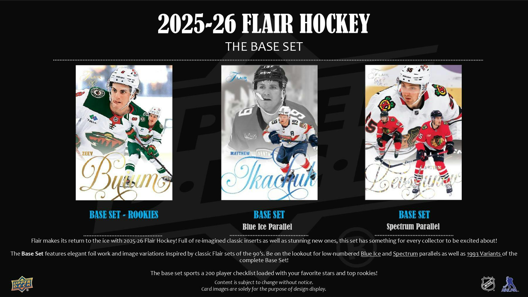 2025 - 26 Upper Deck Flair Hockey Hobby Box - Columbia Hobby - Sports Card Boxes - Toploaders - Card Savers