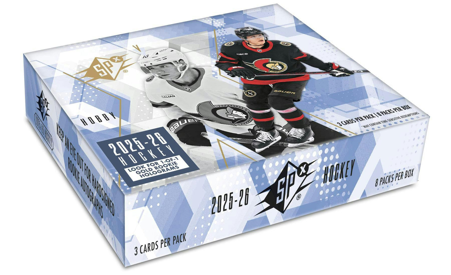 2025 - 26 Upper Deck SPx Hockey Hobby Box - Columbia Hobby - Sports Card Boxes - Toploaders - Card Savers