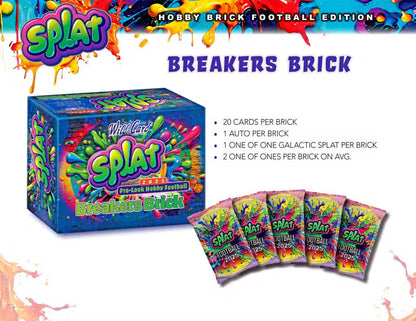 2025 Wild Card Splat Football Breakers Brick Box

Wild Card Splat Galactic 1-of-1 Football Box

Wild Card Breakers Brick Autograph Football Box 2025
