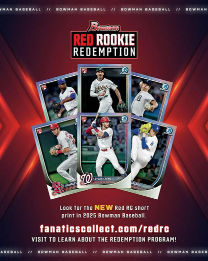 2025 Bowman Baseball Hobby Box - Columbia Hobby - Sports Card Boxes - Toploaders - Card Savers