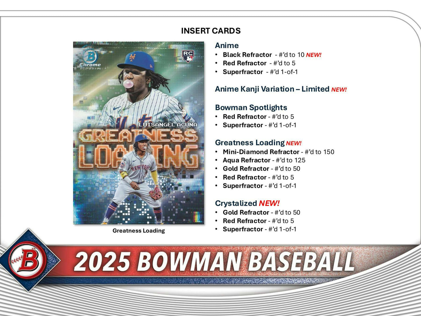 2025 Bowman Baseball Hobby Jumbo Box - Columbia Hobby - Sports Card Boxes - Toploaders - Card Savers