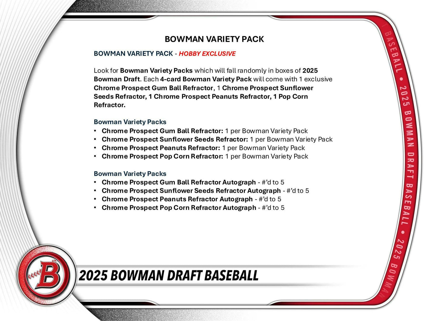 2025 Bowman Draft Baseball Super Jumbo Box | Columbia Sports Cards - Columbia Hobby - Sports Card Boxes - Toploaders - Card Savers