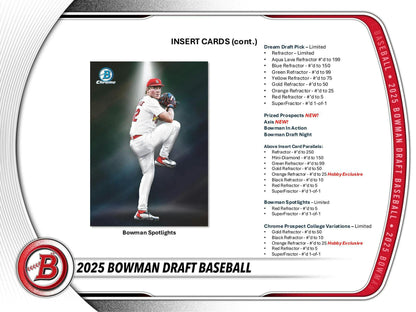 2025 Bowman Draft Baseball Super Jumbo Box | Columbia Sports Cards - Columbia Hobby - Sports Card Boxes - Toploaders - Card Savers