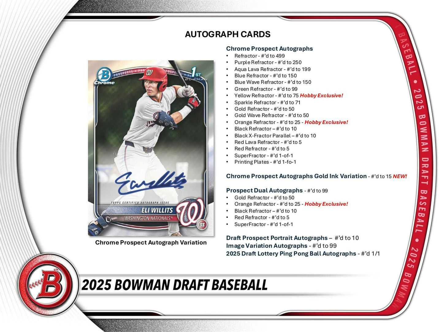 2025 Bowman Draft Baseball Super Jumbo Box | Columbia Sports Cards - Columbia Hobby - Sports Card Boxes - Toploaders - Card Savers