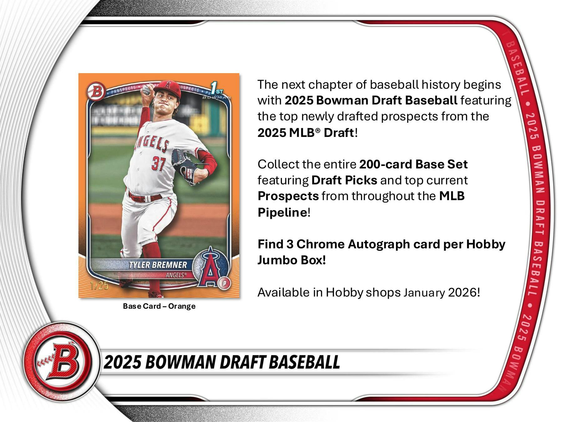 2025 Bowman Draft Baseball Super Jumbo Box | Columbia Sports Cards - Columbia Hobby - Sports Card Boxes - Toploaders - Card Savers