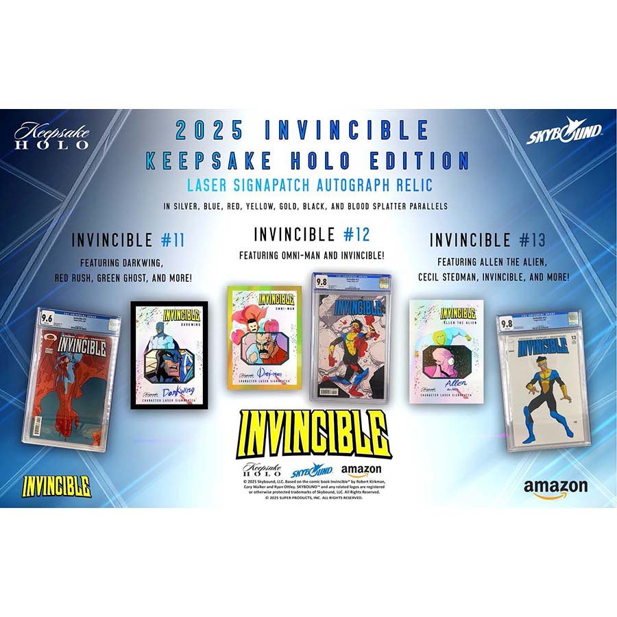 2025 Invincible Keepsake Season 1 Holo Breaker Edition | Columbia Sports Cards - Columbia Hobby - Sports Card Boxes - Toploaders - Card Savers