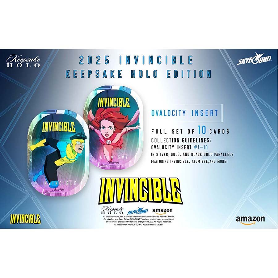 2025 Invincible Keepsake Season 1 Holo Breaker Edition | Columbia Sports Cards - Columbia Hobby - Sports Card Boxes - Toploaders - Card Savers