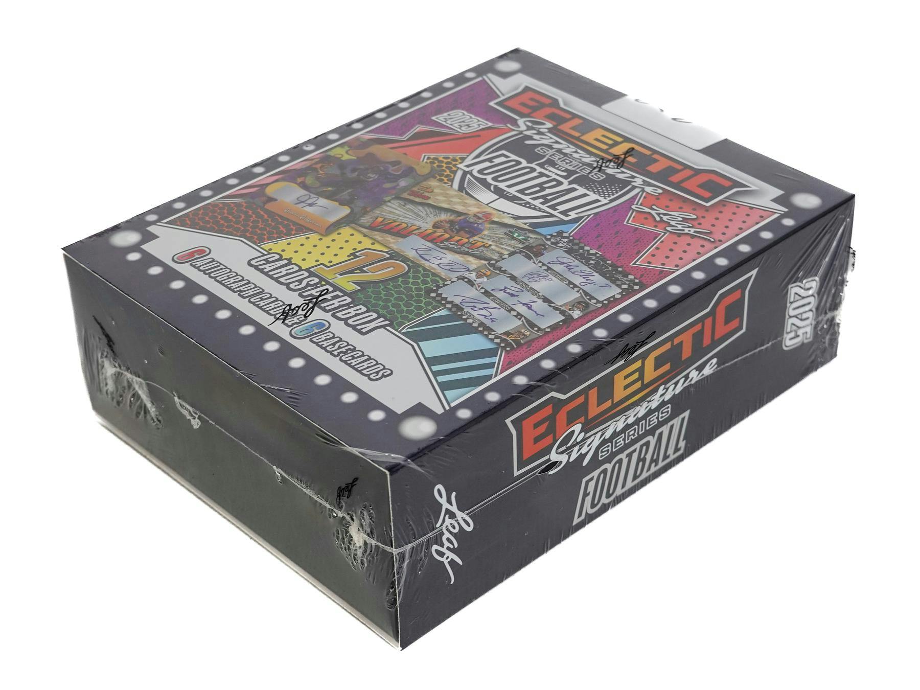 2025 Leaf Eclectic Signature Series Football Hobby Box | Columbia Sports Cards - Columbia Hobby - Sports Card Boxes - Toploaders - Card Savers