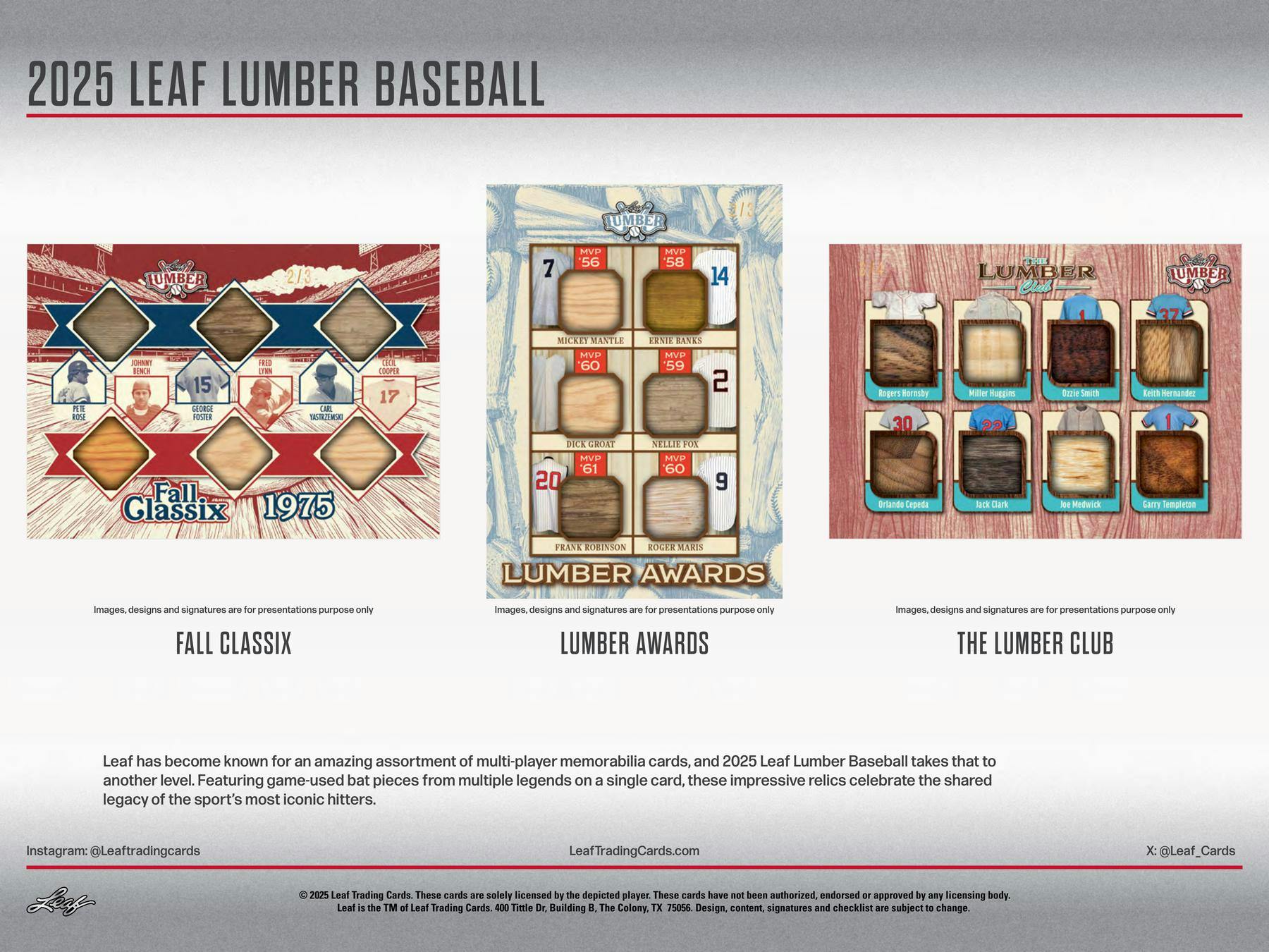2025 Leaf Lumber Baseball Hobby Box | Columbia Sports Cards - Columbia Hobby - Sports Card Boxes - Toploaders - Card Savers