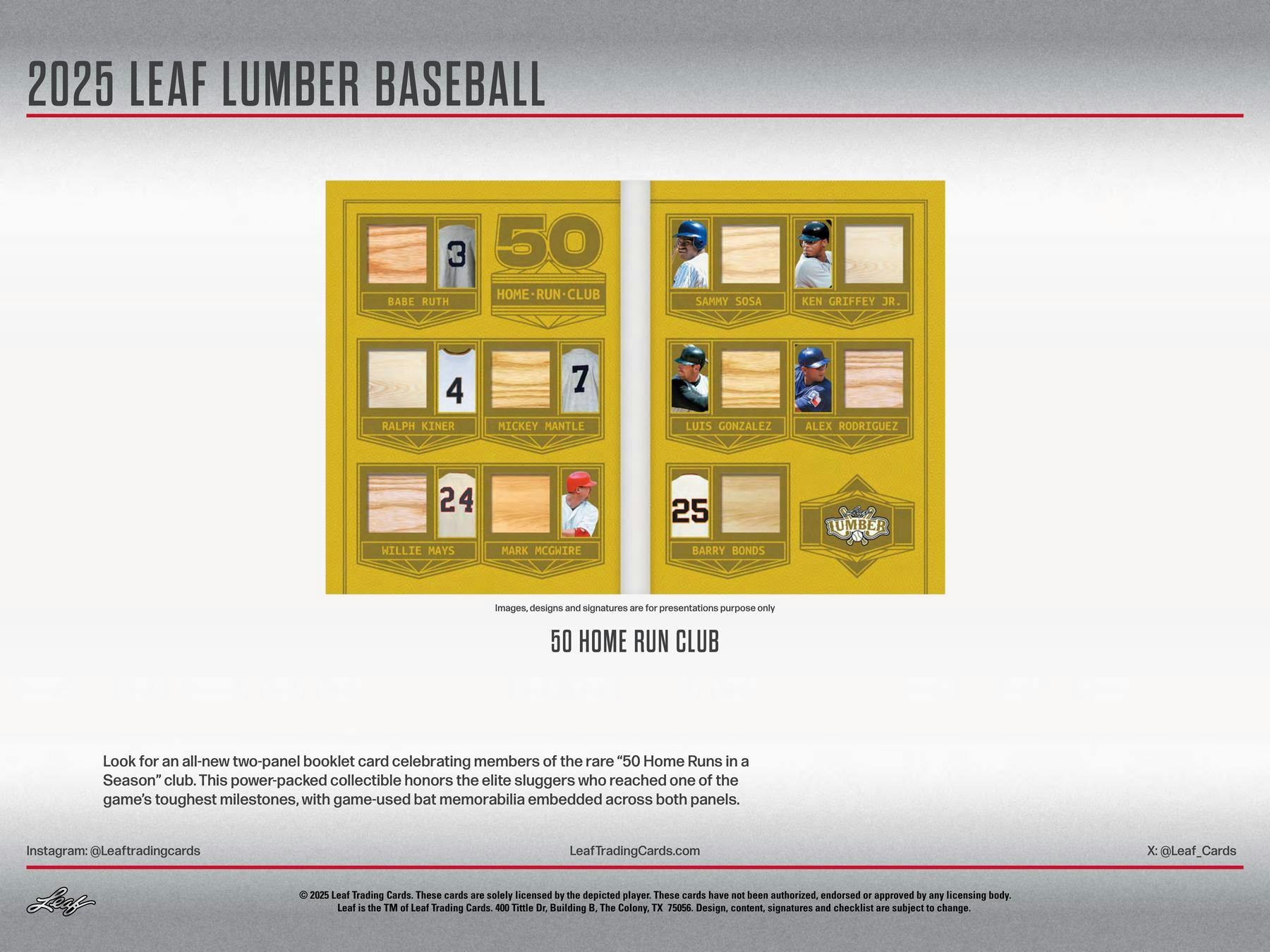 2025 Leaf Lumber Baseball Hobby Box | Columbia Sports Cards - Columbia Hobby - Sports Card Boxes - Toploaders - Card Savers