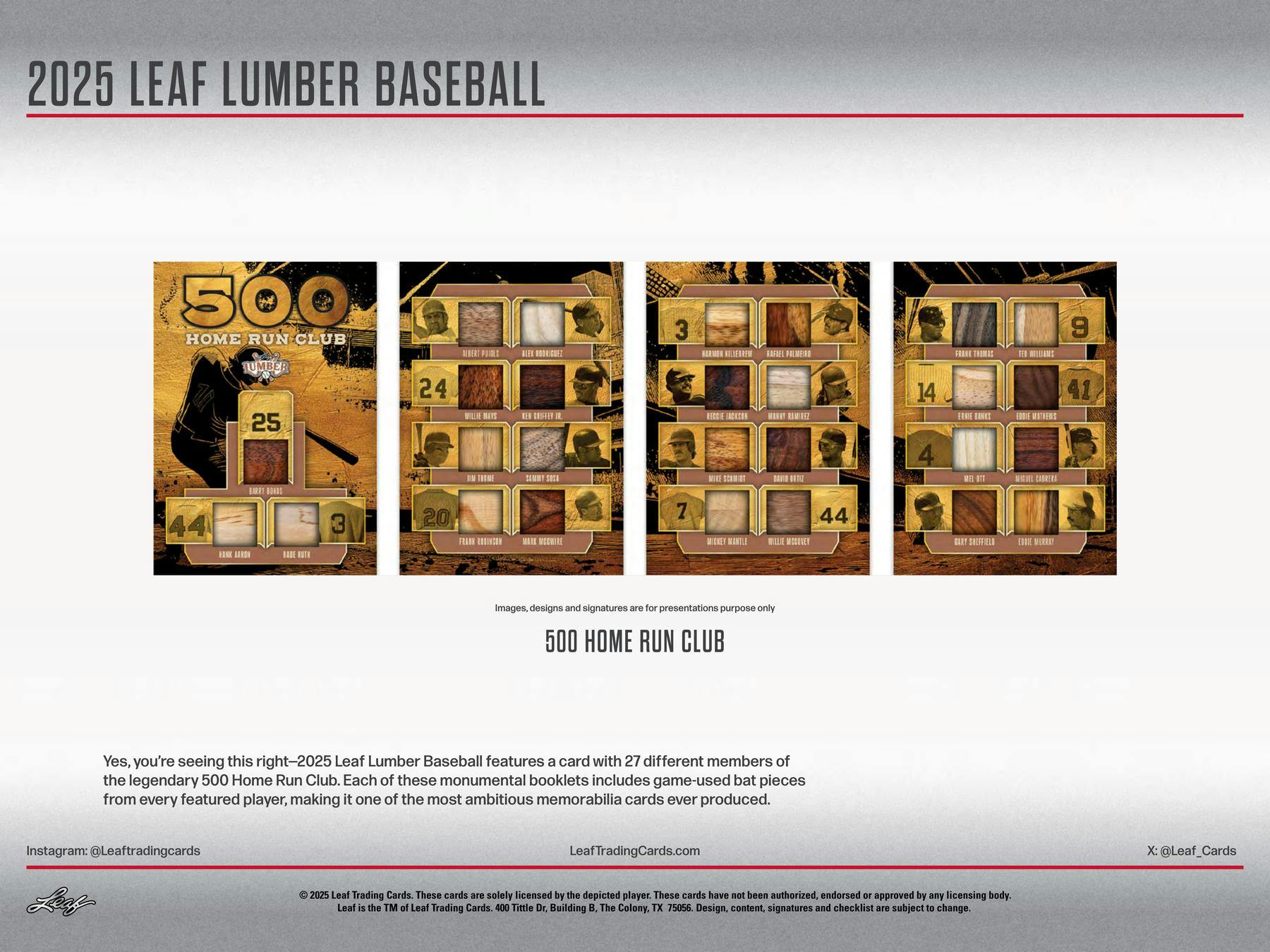 2025 Leaf Lumber Baseball Hobby Box | Columbia Sports Cards - Columbia Hobby - Sports Card Boxes - Toploaders - Card Savers