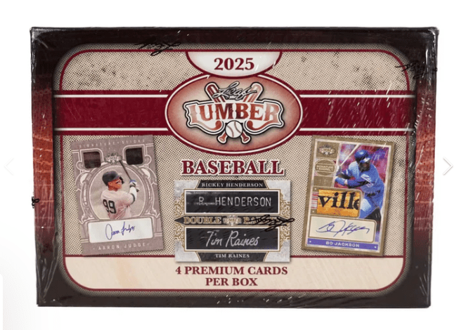 2025 Leaf Lumber Baseball Hobby Box | Columbia Sports Cards - Columbia Sports Cards